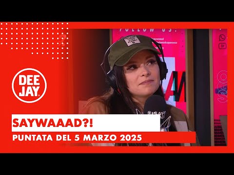 Francesca Michielin ospite a #SayWaaad – Puntata del 5 marzo 2025