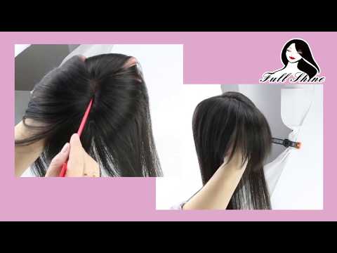 human hair toupee for women