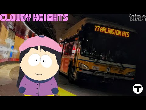 Cloudy Heights | Yoshi's Ride Series {S11-E17} - Riding the 77 🚌 - {MBTA}