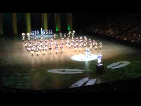 Lucerne Marching Band live @ Berlin Tattoo 2013