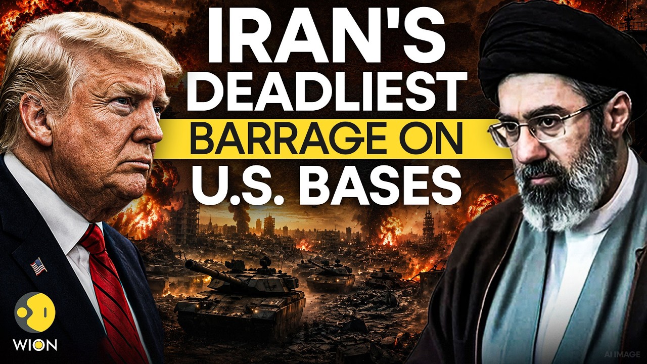 US-Iran War LIVE: Iran Pushes the Red Button? Drone Attacks Put US Forces on High Alert | WION LIVE