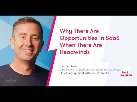 Why There Are Opportunities in SaaS When There Are Headwinds | Steve Lurie, Appvizer & B2B Rocks