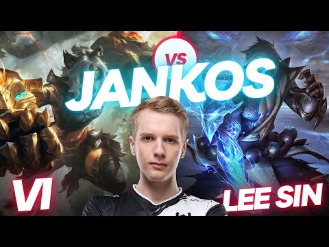 JANKOS | VI VS LEE SIN | JNG GAMEPLAY | Patch 14.6 / Season 14 | #LeagueofLegends