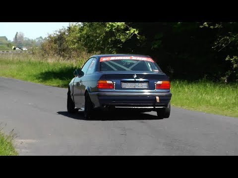 Piotr Jurek, BMW E36 318is - V Power Stage Bednary - 06.05.2018