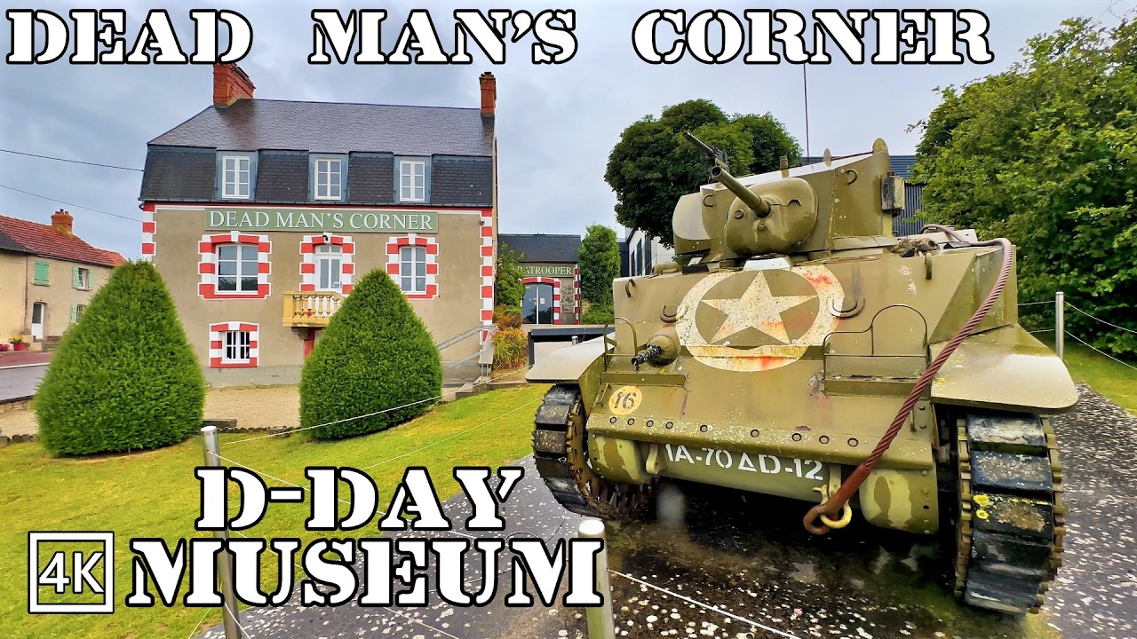 Dead Man’s Corner | FULL TOUR | The Most Intense D-Day Museum in Normandy 4k 60fps🇫🇷