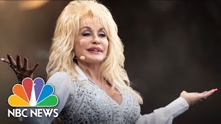 Dolly Parton Honored At Library Of Congress For Donating 100 Millionth Book | NBC News