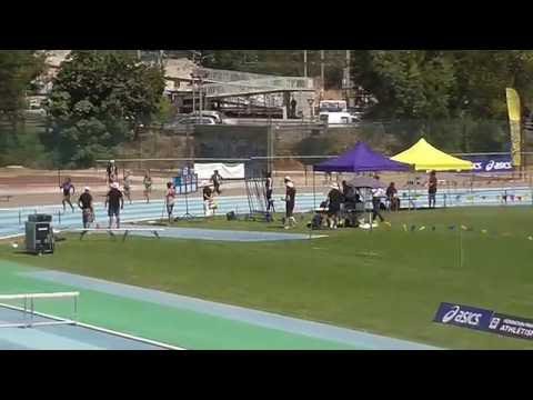400m Haies SEF - Finale Nationaux AUBAGNE 2016 - DAUDEL Lola 60''51 -KARJALAINEN Katja 60''76 -