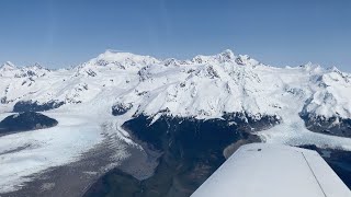Flying by Mt. Fairweather, Alaska in an Experimental Mustang II