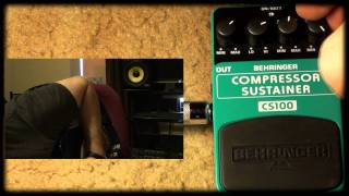 Behringer Compressor Sustainer Pedal CS-100