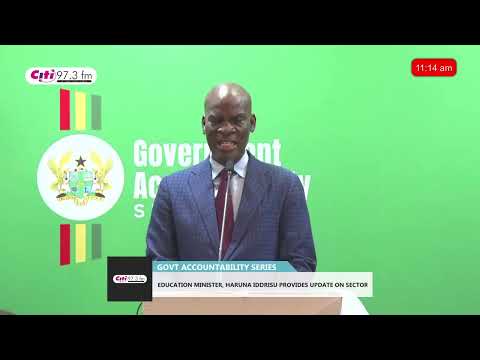 Free SHS reviewed, new education curriculum!  Haruna Iddrisu makes major announcements in sector