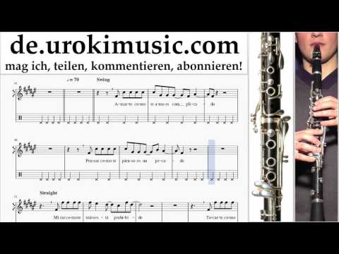 Klarinettenunterricht Prince Royce - Darte un Beso Teil#2 um-995