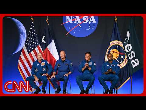 Live: NASA reveals Artemis III crew members