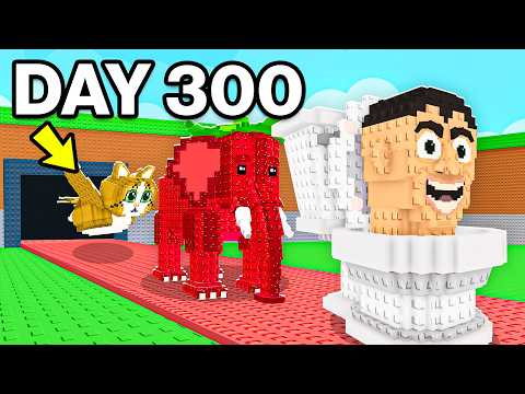 I Spent 300 Days In Steal a Brainrot!