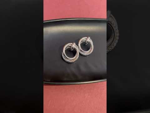 Silver color antique earrings combo of 4 pairs (ante517cmb)