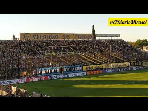 Los Hinchas de #AlmiranteBrown en el Fragata ante Rafaela. 01/03/22.