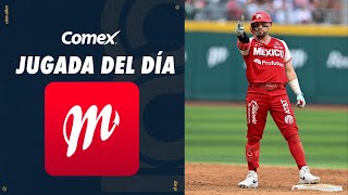 Julián Ornelas 👹, se lleva la jugada del día ⚾️, presentada por Comex 🎨 (06/09/2025)