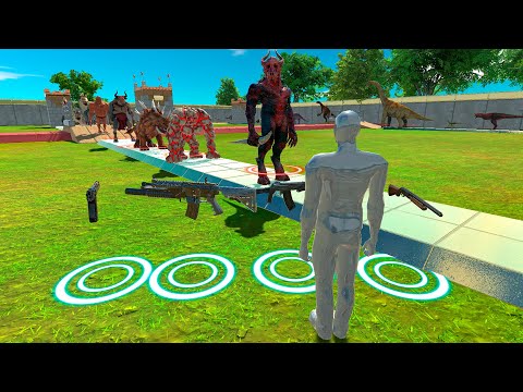 🔥FPS EXTREME DEATH RUN CLASH ROYALE - Animal Revolt Battle Simulator