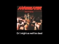 Annihilator - 21 (Lyrics)