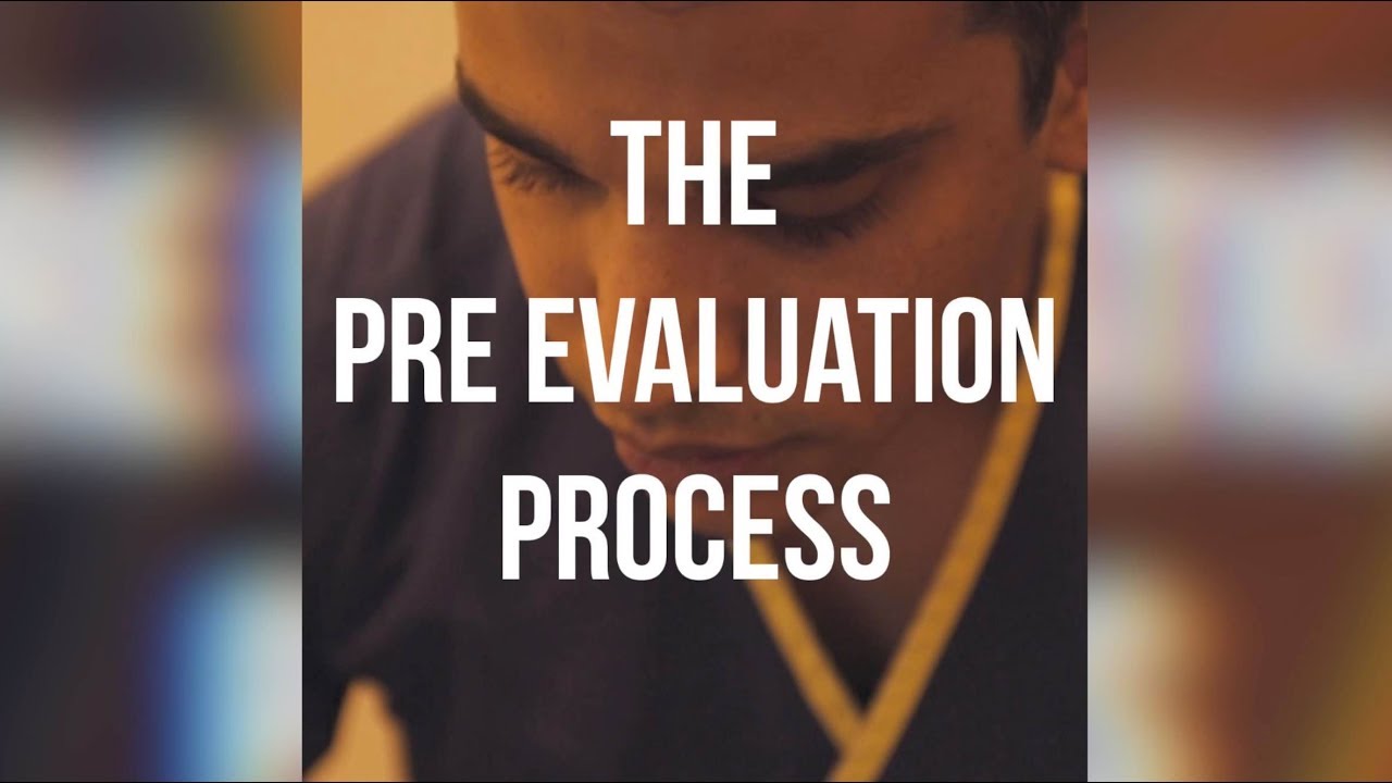 PRPmobile - The Pre Evaluation Process