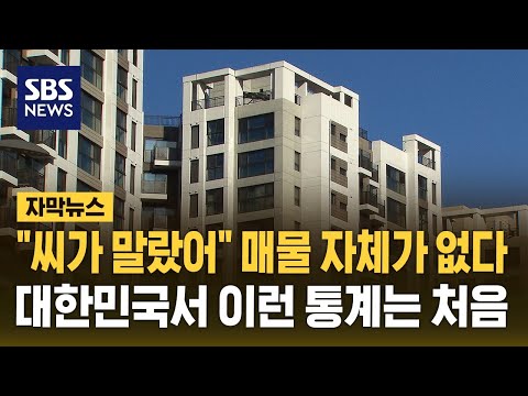 &quot;씨가 말랐어&quot; 매물 자체가 없다…대한민국서 …