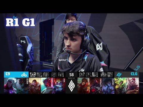 C9 vs CLG - Game 1 | Round 1 Playoffs S12 LCS Spring 2023 | Cloud 9 vs CLG G1