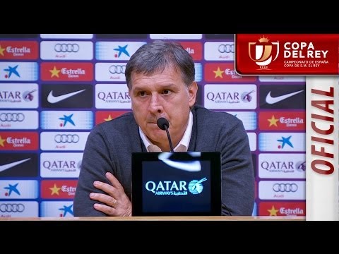 Rueda de Prensa de Tata Martino tras el FC Barcelona (4-0) Getafe CF - HD