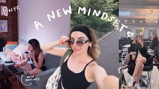 finally getting out of a funk & getting my life together — a few chatty days in my life in nyc