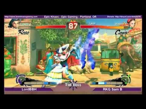 EPIC KHAOS MARCH SSF4 TOP 8 - LordBBH (ROS) vs RKG SamB (CAM) Losers SF