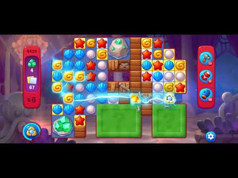 Fishdom Hard level 6493 no boosters フィッシュダム