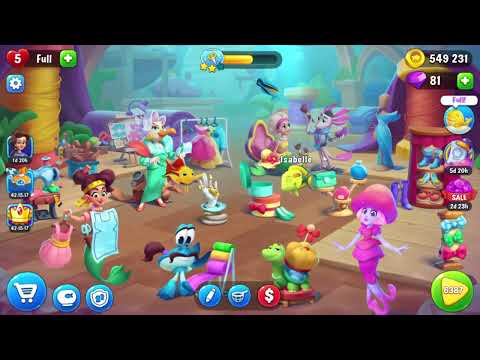 Fishdom 6387 Level - 17 moves - NO BooSTERS