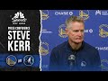 Warriors Coach Steve Kerr Addresses Minnesota Shooting Game Postponement NBC Sports Bay Area