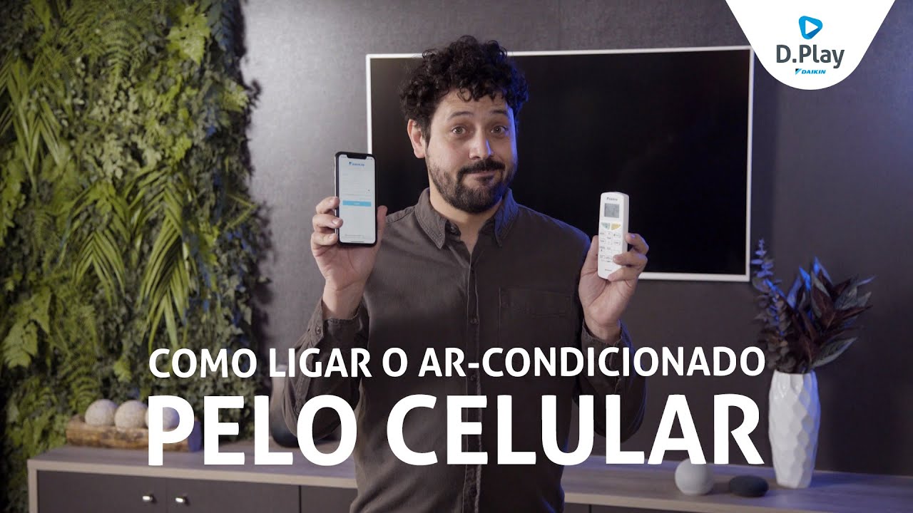 Como ligar o ar-condicionado pelo celular