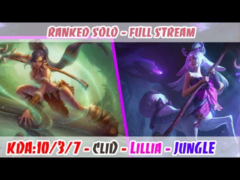 [10/3/7]-[Triple Kill]-Gen G Clid Lillia VS Nidalee JUNGLE