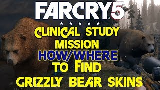 Far Cry 5 Clinical Study mission | Where to find Grizzly bear skins in Far Cry 5 grizzly bear