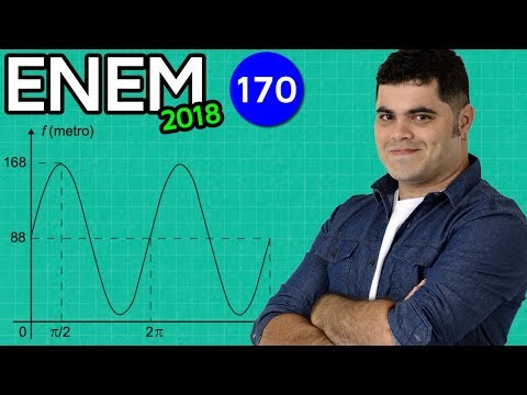 🔥 ENEM 2018 Math 170 👉🏻 Trigonometry and Height of the High Roller Ferris Wheel