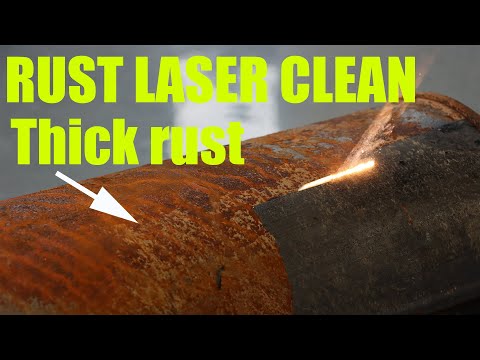 This 500W Pulse Laser Cleaner much better than 2000W Continuous Laser Cleaning Machine