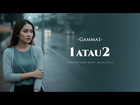 1 Atau 2 – Gamma1 | Pop Slow Rock Cover by MusicaiPlay (Lirik Video)