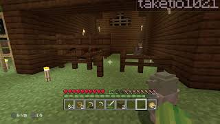 マインクラフト＃3 素晴らしい立地！お引っ越し♪