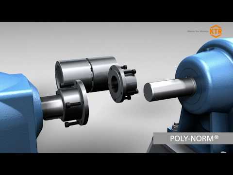 Drehelastische Wellenkupplung POLY-NORM®