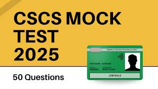 CSCS Mock Test 2025 | 50 Questions & Answers