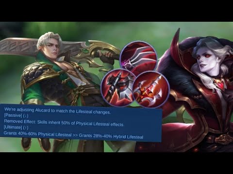 THE KING OF LIFESTEAL IS BACK?? UPDATED ALUCARD BUFF ON ADVANCE SERVER!! | MLBB