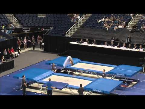 Logan Dooley - Trampoline Final - 2015 USA Gymnastics Championships
