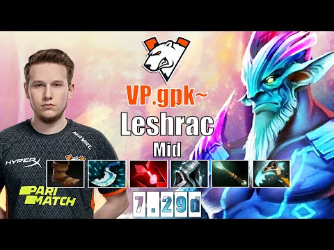 Leshrac Mid | VP.gpk~ | INSANELY BROKEN MAGIC DAMAGE | 7.29d Gameplay Highlights