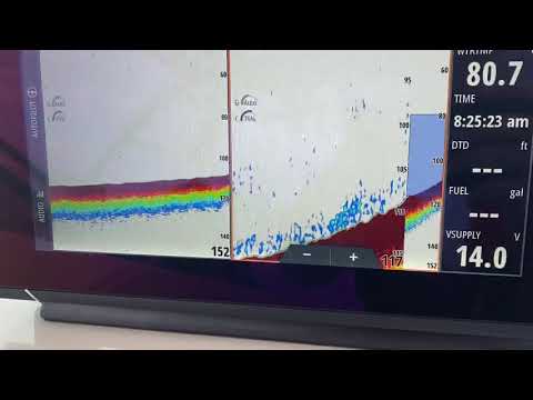 Airmar 275 High Chirp and Low Chirp on Same Screen