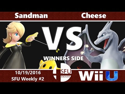 SFU #2: WR1 - Sandman (Rosalina & Luma, Little Mac) vs Cheese (Charizard, Marth)