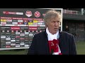 Trainer Gertjan Verbeek over de wedstrijd Almere City FC - ADO
