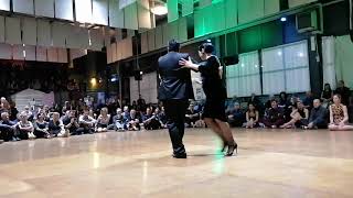 Ariadna Naveira e Fernando Sanchez interpretano la milonga "La Cicatriz", Milonga "Il Fortino"