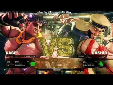 WNF Oakland S2 EP4 SFV RB Snake Eyez (Kage) vs Ultima (Rashid)