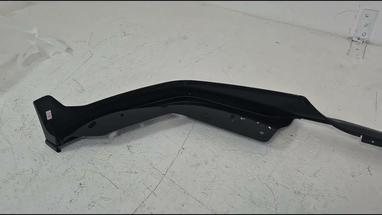 BMW 3-sarja G20/G21 2018– Etupuskurin lip-spoileri MP-Style (M-Sport 2018-2022, ABS) Video 1