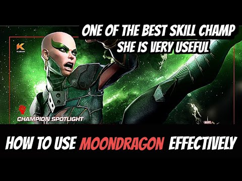 How to use Moondragon effectively |Full breakdown| - Marvel Contest of Champions